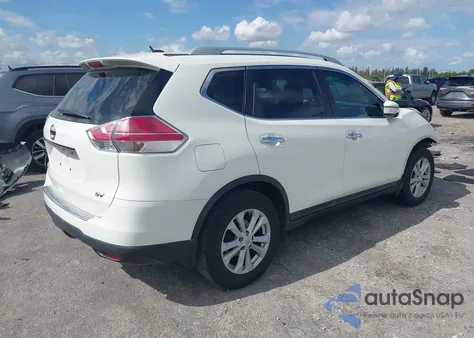 2016 Nissan Rogue Sv из США, поврежденный, VIN 5N1AT2MN8GC825270
